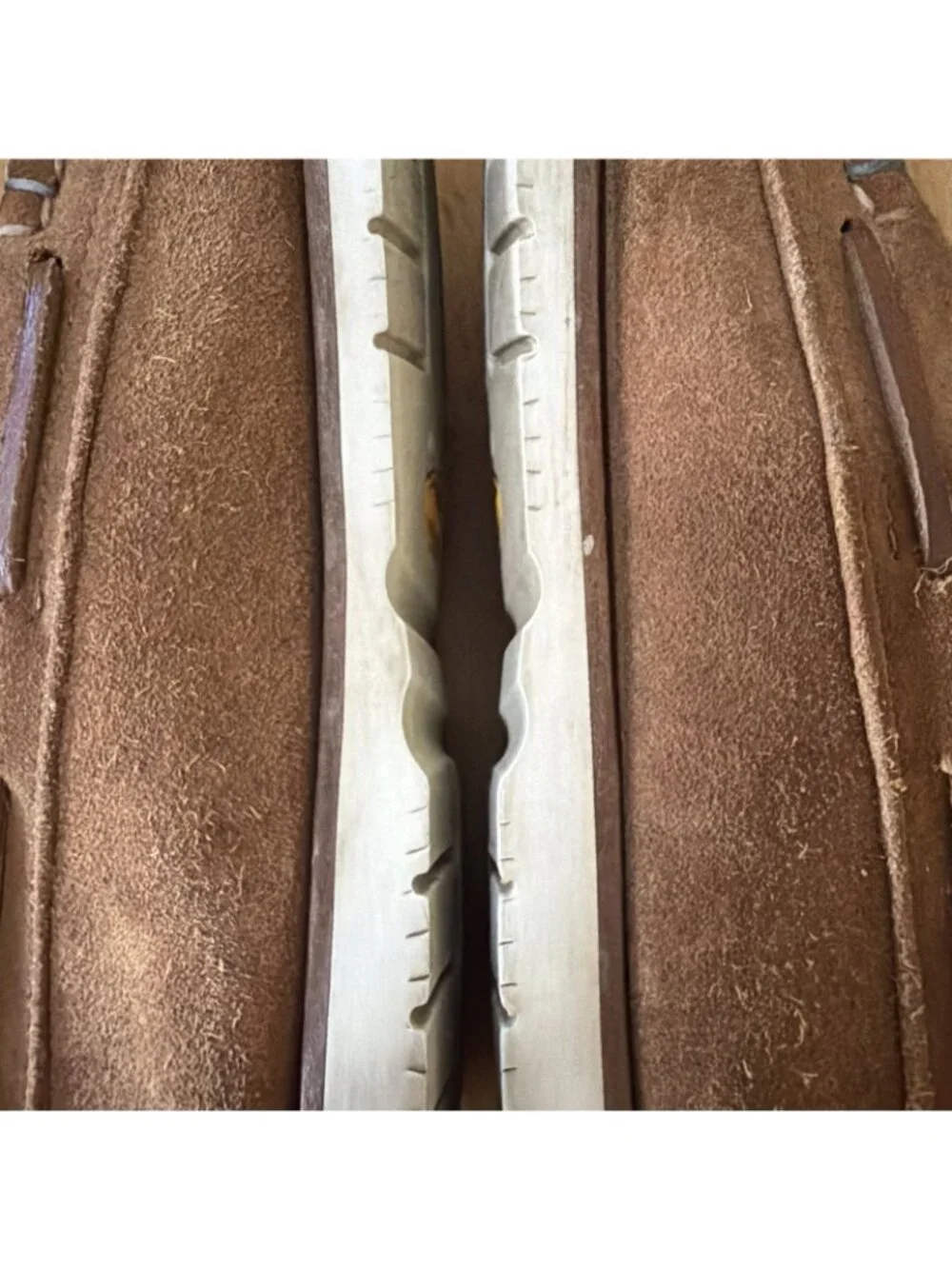 Sperry x Sunspel Gold Cup Brown Suede Boat Shoes Made In Maine Womens Sz 8.5/38
